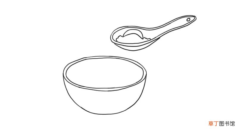 元宵 汤圆简笔画