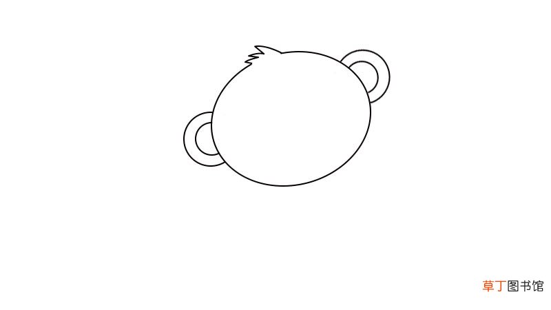猴子简笔画 猴子简笔画画法