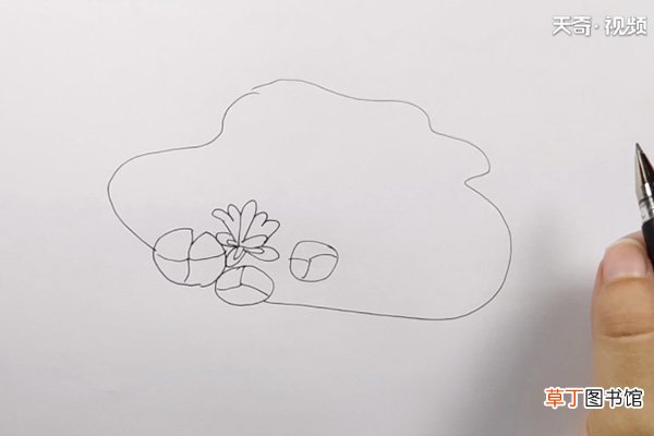 池塘简笔画
