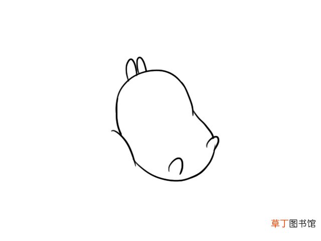 土豆兔简笔画 土豆兔简笔画画法