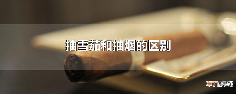 抽雪茄和抽烟的区别