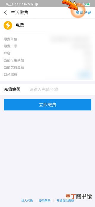 支付宝怎样查电费账单明细