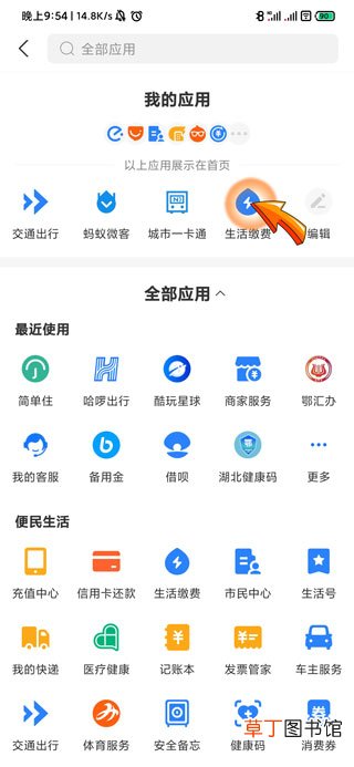 支付宝怎样查电费账单明细