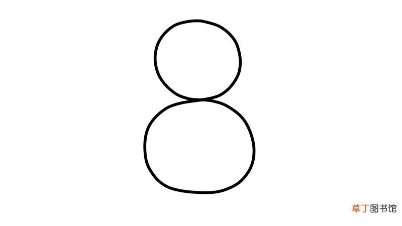 用数字画动物之熊猫简笔画画法