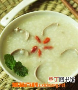 腰片枸杞粥做法