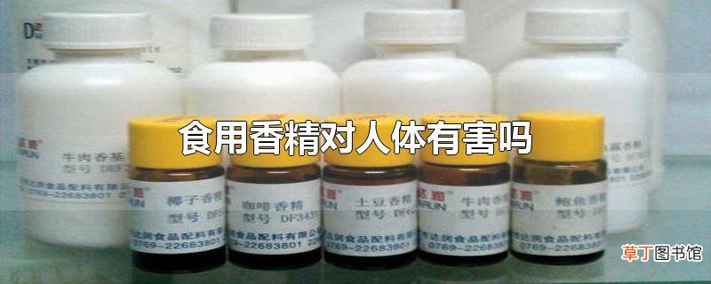 食用香精对人体有害吗