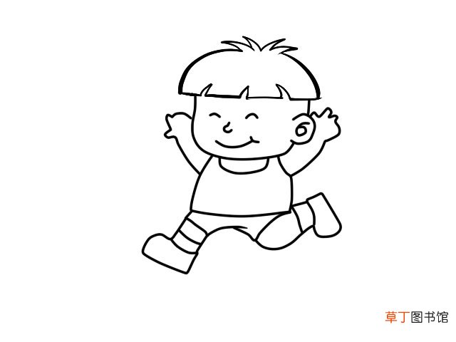 小孩简笔画