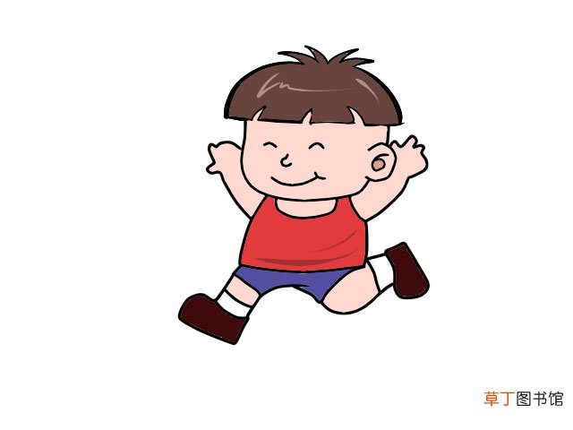 小孩简笔画