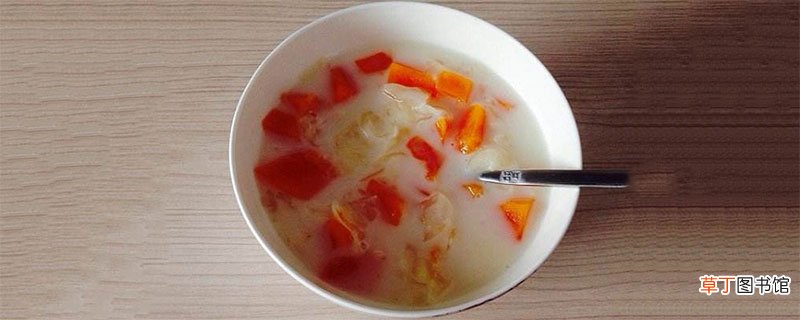 自制木瓜炖牛奶 木瓜炖牛奶的做法