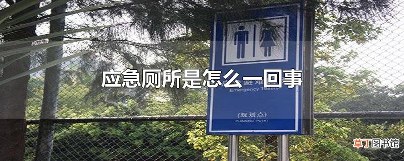应急厕所是怎么一回事