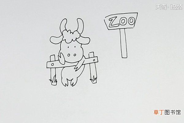 动物园简笔画