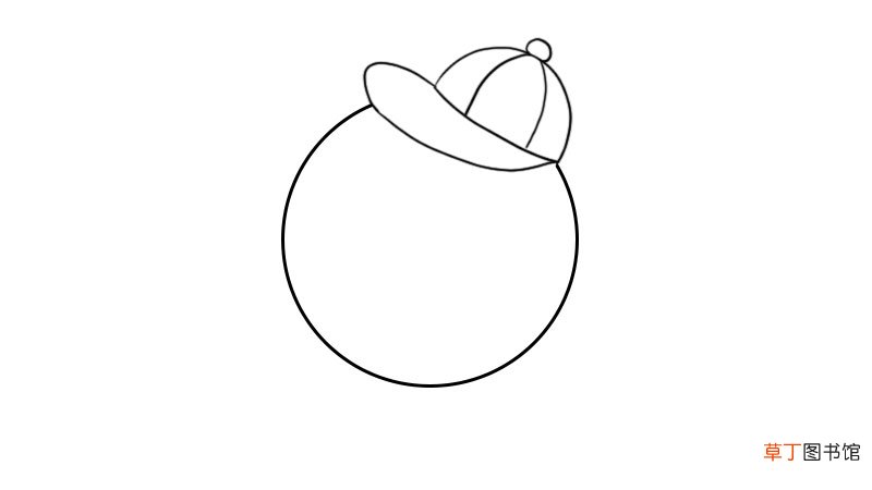 元宵节可爱小汤圆简笔画
