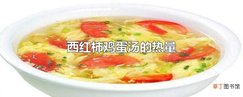 西红柿鸡蛋汤的热量
