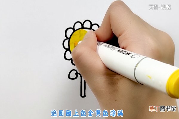 太阳花简笔画