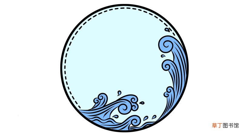 圆形图片简笔画 圆形图片简笔画步骤