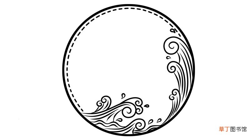 圆形图片简笔画 圆形图片简笔画步骤