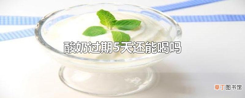 酸奶过期5天还能喝吗