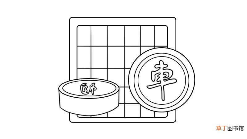 游戏棋盘简笔画大全 游戏棋盘简笔画大全画法