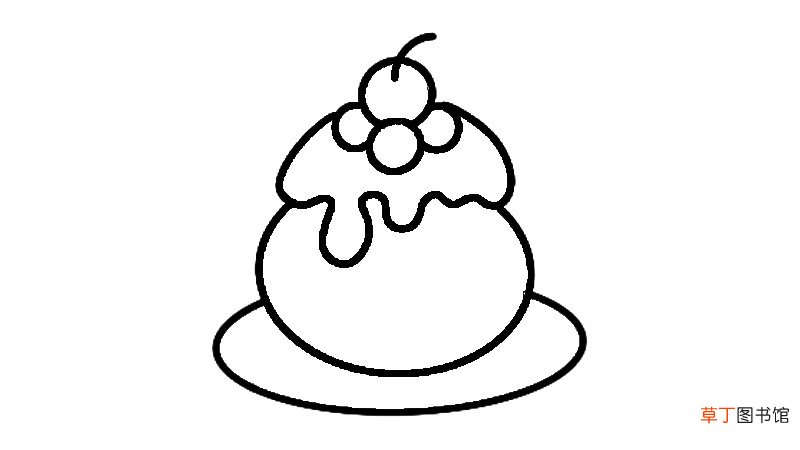 美食简笔画教程美食简笔画画法