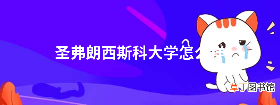 圣弗朗西斯科大学怎么样