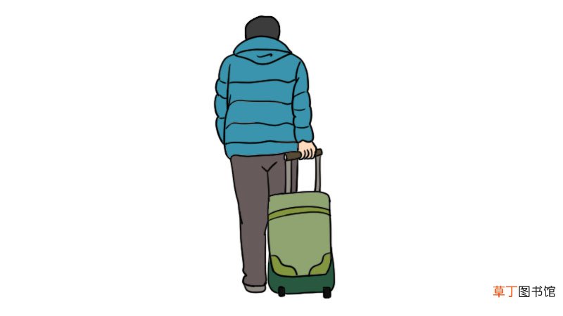 春运回家的人简笔画怎么画 春运回家的人简笔画