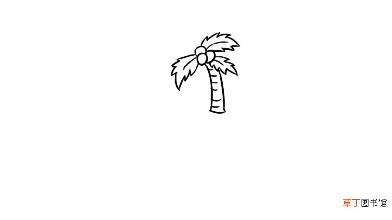 海边简笔画 海边的画法步骤
