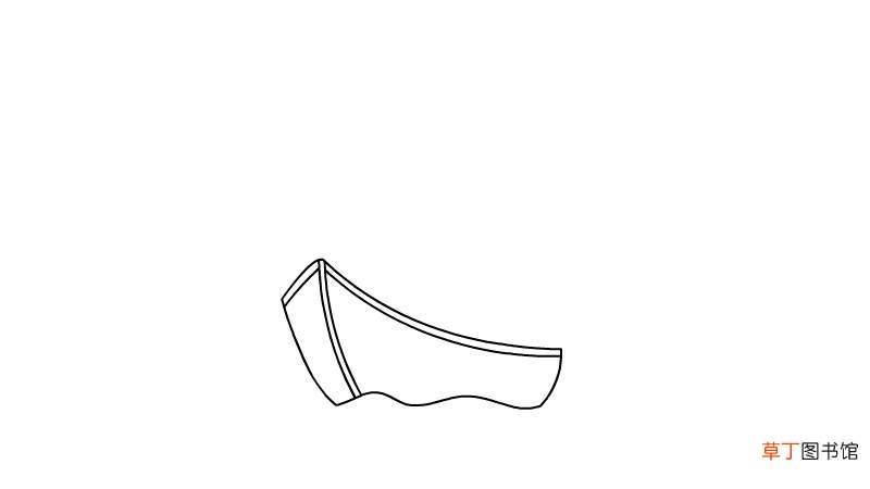海盗船简笔画