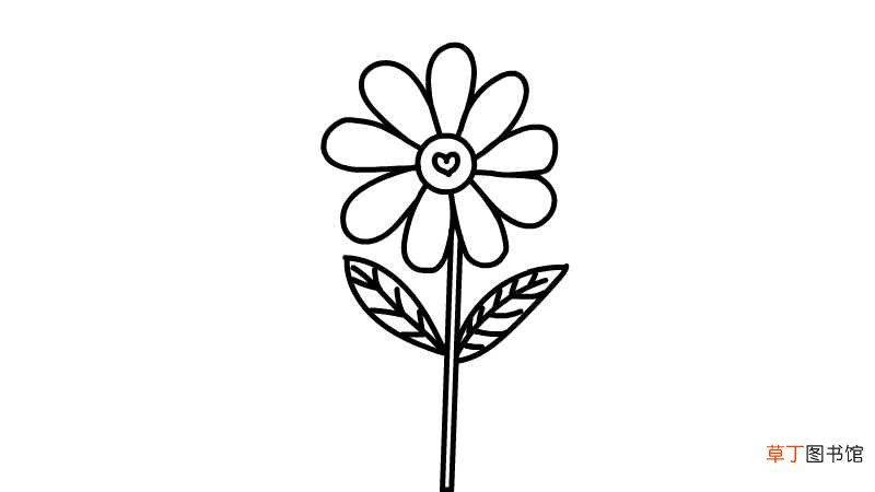 美丽的花简笔画 美丽的花简笔画怎么画