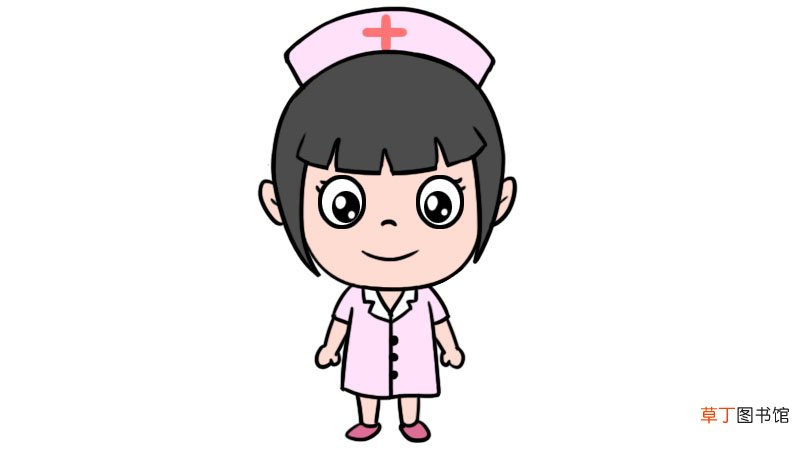 医护人员的简笔画步骤医护人员的简笔画画法