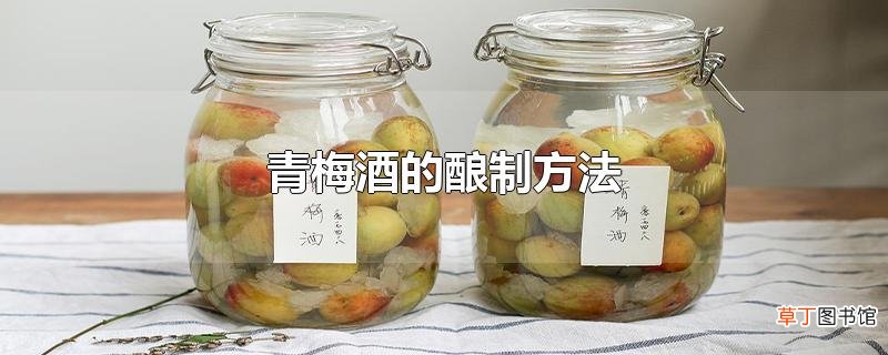 青梅酒的酿制方法
