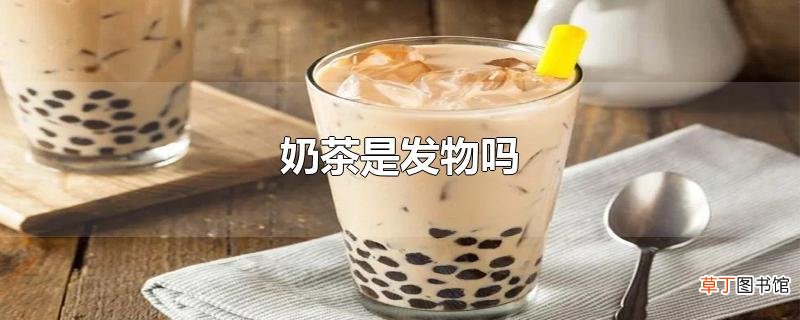 奶茶是发物吗