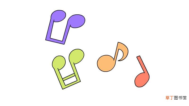 音乐符号简笔画