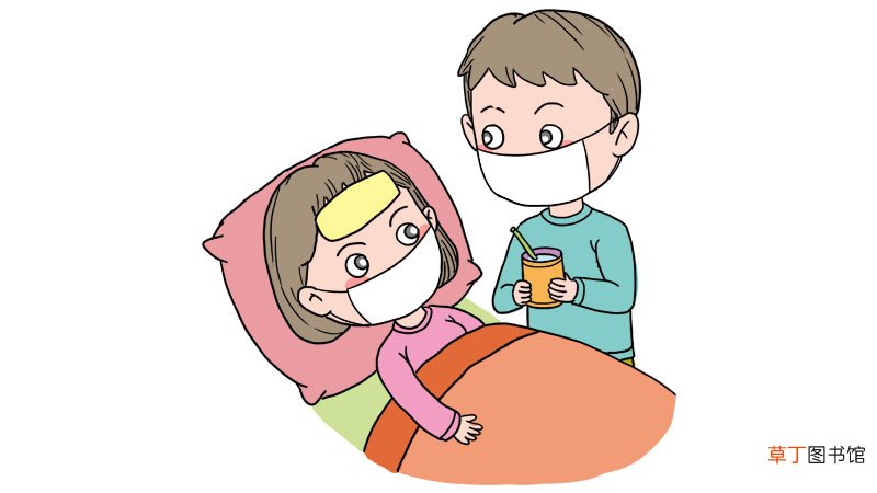 怎么画肺炎简笔画