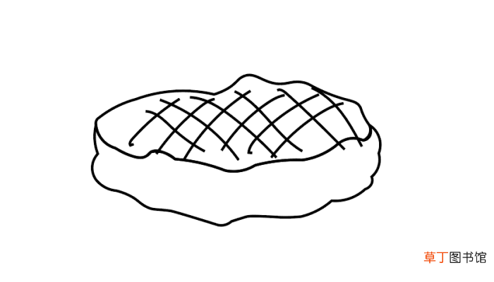 牛排简笔画 牛排简笔画怎么画