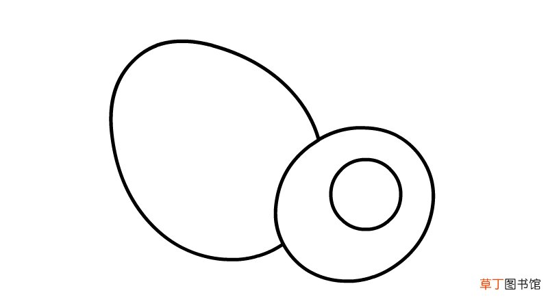 端午节咸鸭蛋简笔画画法端午节咸鸭蛋简笔画步骤