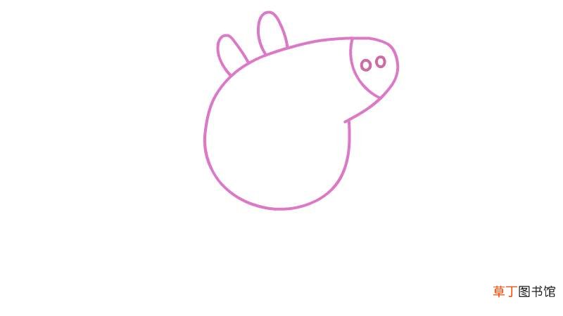 小猪佩奇简笔画画法
