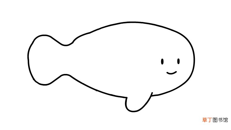 鲤鱼简笔画怎么画怎么画鲤鱼简笔画