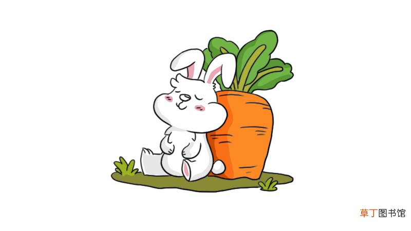 卡通小兔子简笔画图片 小兔子简笔画