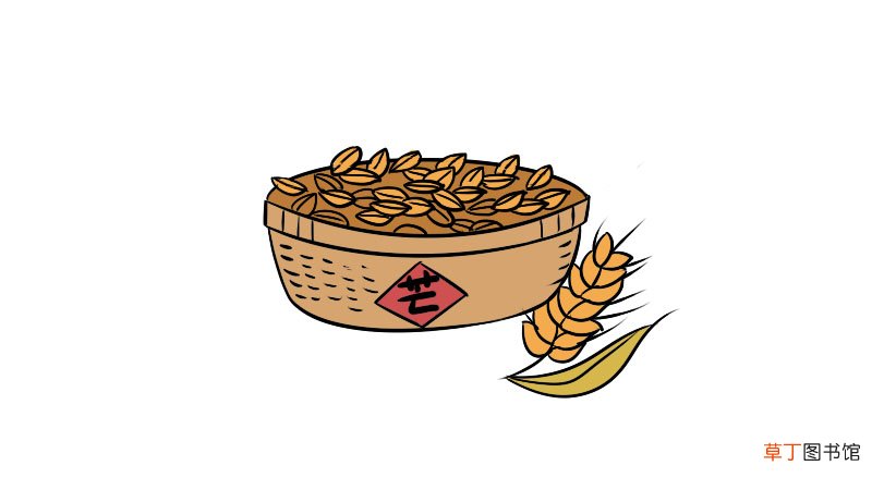 芒种简笔画画法芒种简笔画教程