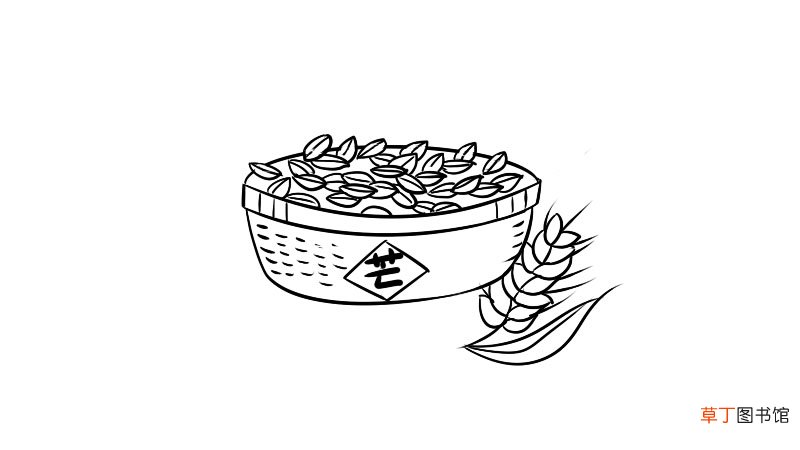芒种简笔画画法芒种简笔画教程