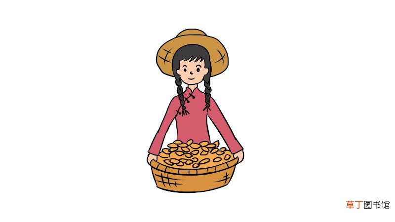 芒种简笔画步骤芒种简笔画教程