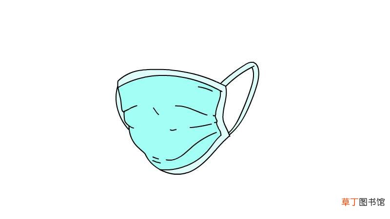 口罩简笔画如何画 口罩简笔画