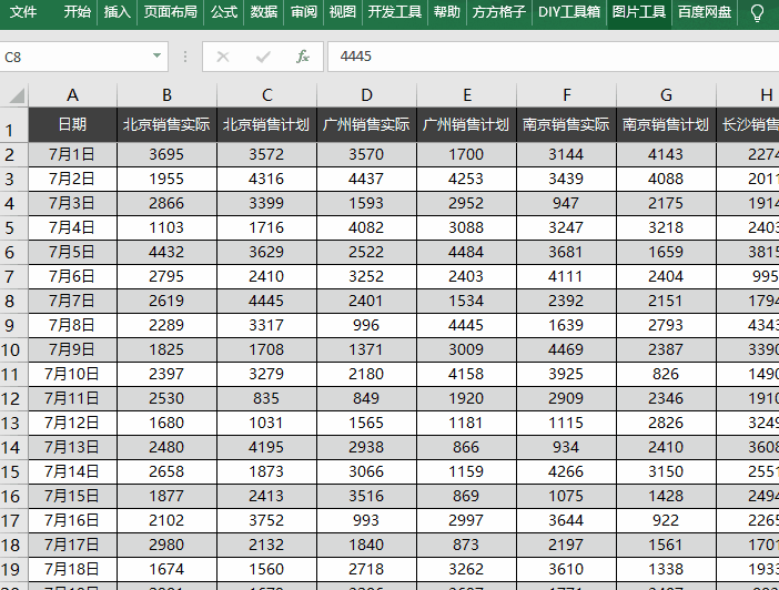 excel表格表头怎么锁定 制作excel表格全步骤教程