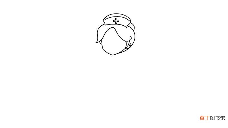 美丽护士简笔画怎么画 美丽护士简笔画