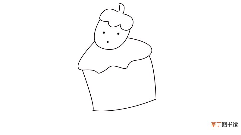 蛋糕简笔画教程蛋糕简笔画画法