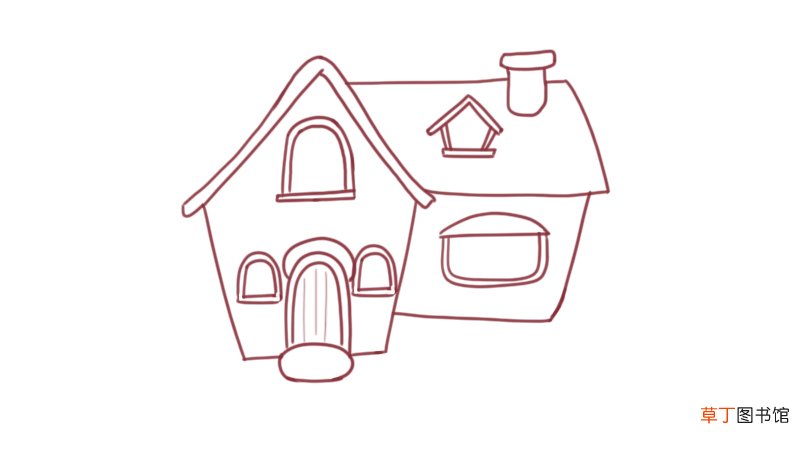 房屋简笔画