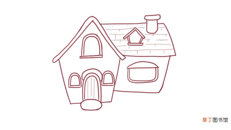 房屋简笔画