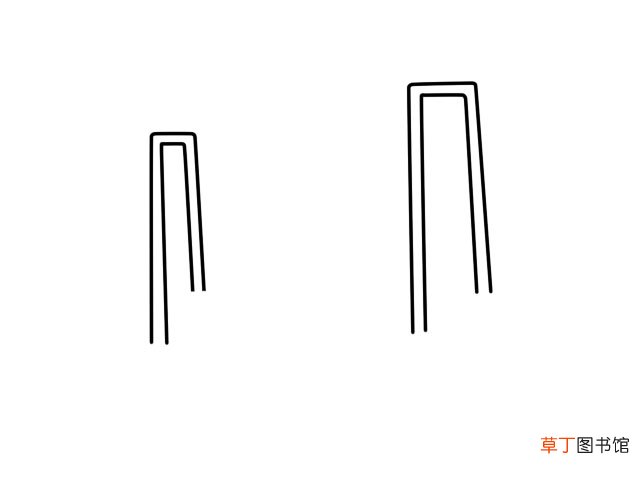 斜拉桥简笔画