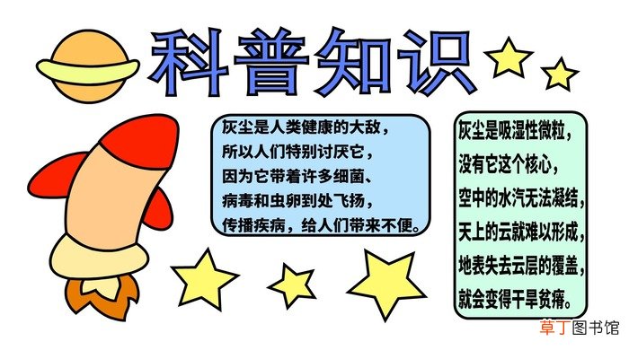 ?科普手抄报 ?科普手抄报怎么画