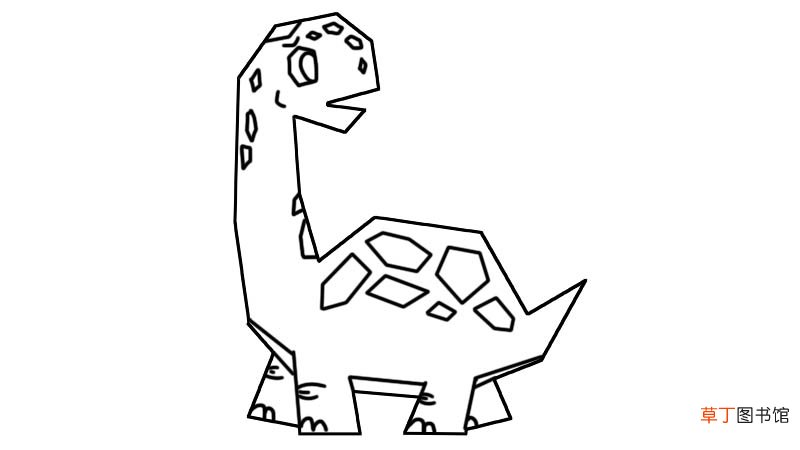 恐龙简笔画画法恐龙简笔画怎么画
